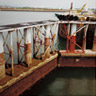 Sluice-gate system of Miike Port