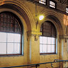 Interior view of pumping chumber showing electric pumps, installed in 1950s, occupying the original building and supplying 30% of Yawata's requirements.