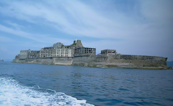 端島全景。